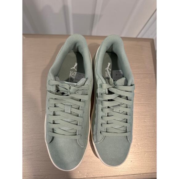 Puma Vikky v3 Green Gog-Warm White Women's Size 7 - Picture 3 of 8